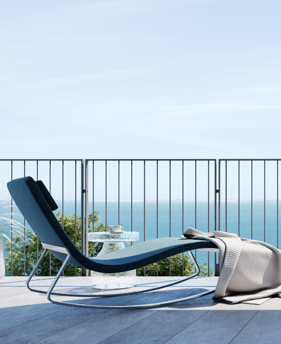 Front line of the magnificent Parque Ribeirinho Oriente